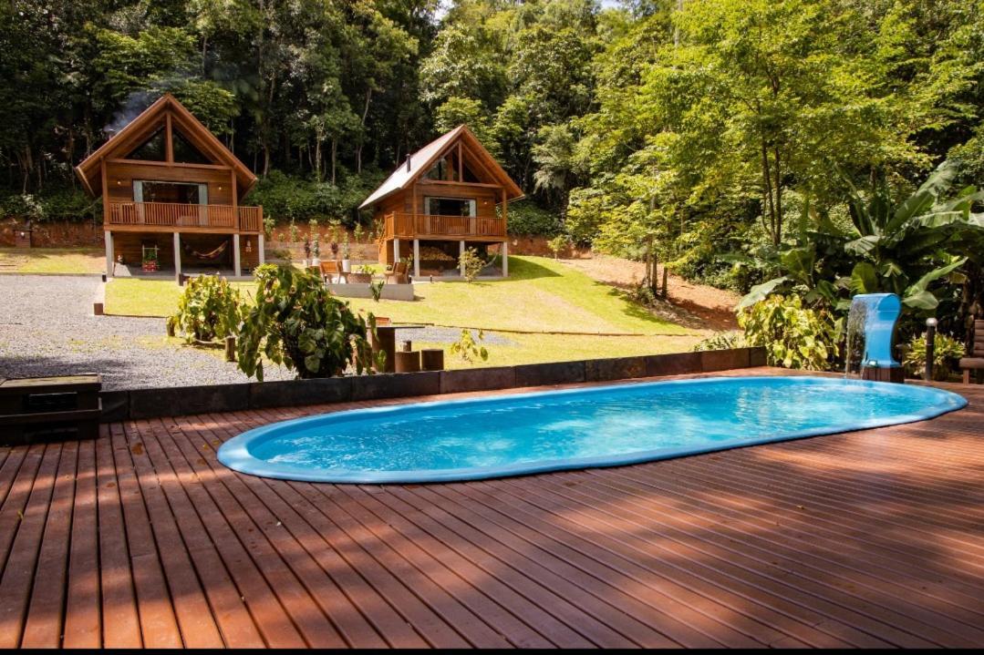 Chale Recanto Do Frassetto Sideropolis Exterior foto